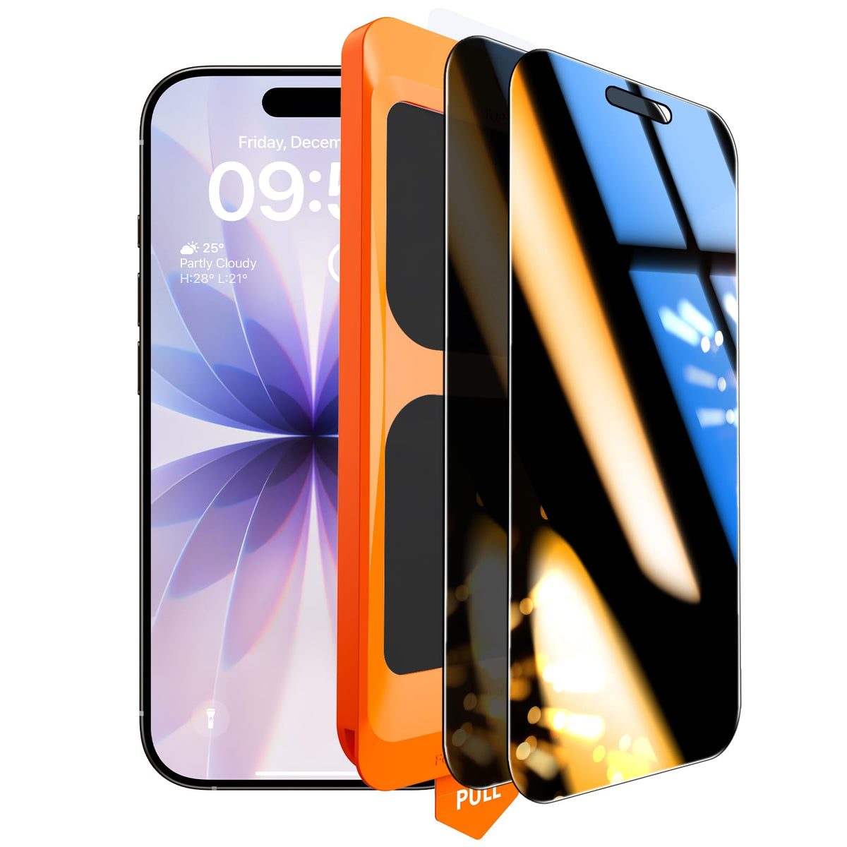 TOCOL for iPhone 17 Pro Max Screen Protector, Easy Installation Jansha Store