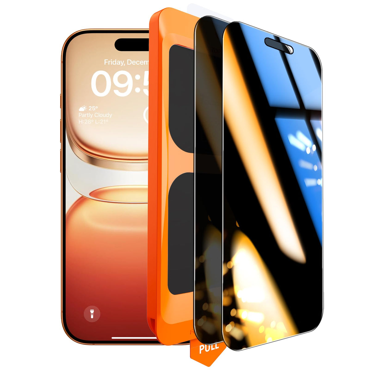 TOCOL for iPhone 17 Pro Max Screen Protector, Easy Installation Jansha Store