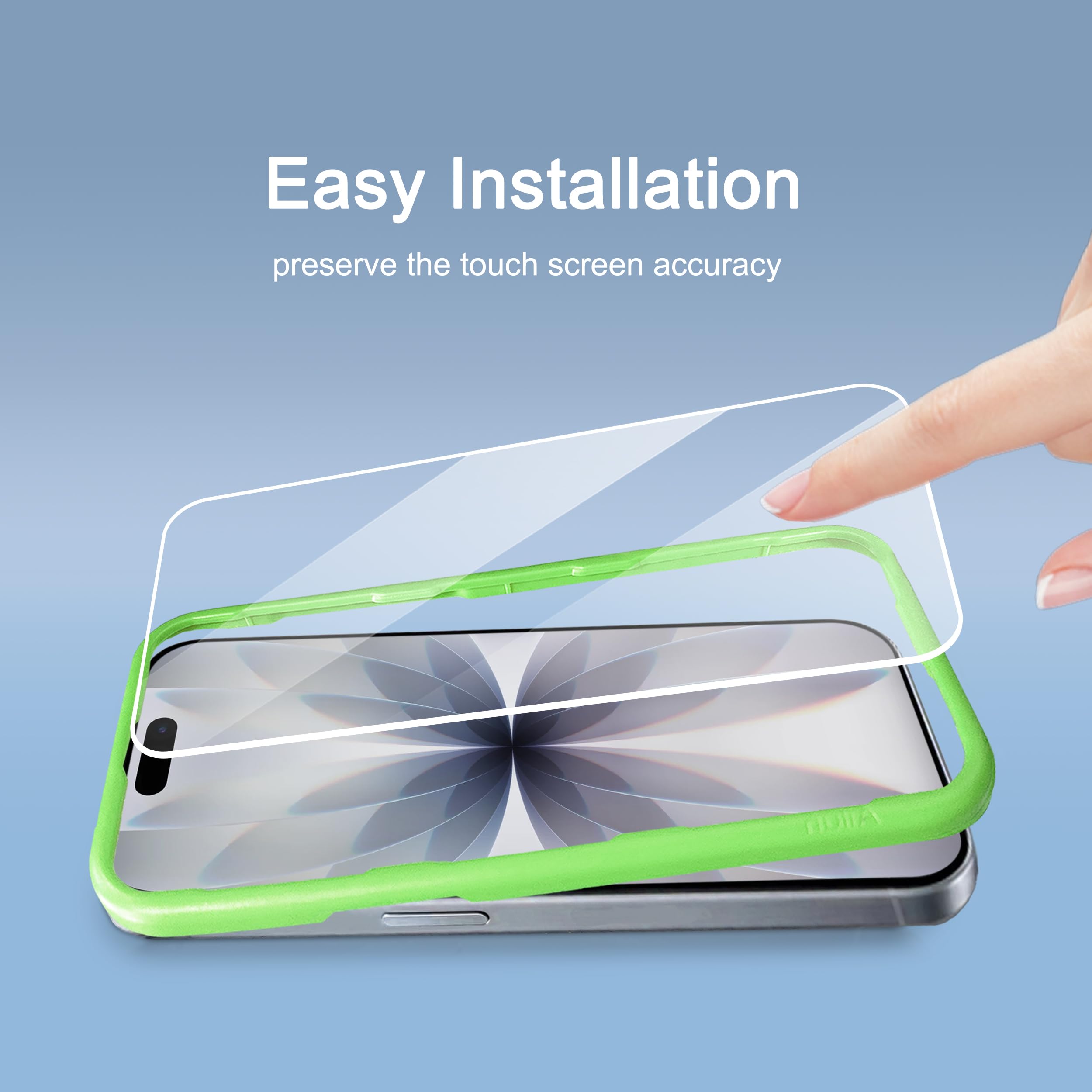 Ailun Screen Protector + Camera Lens Protector for iPhone 16 Pro, 3+3 Pack Jansha Store