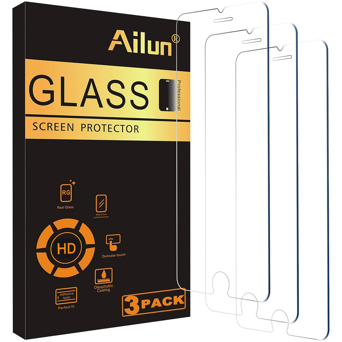 Ailun 3 Pack Screen Protector for iPhone 16 / iPhone 15 / iPhone 15 Pro Jansha Store