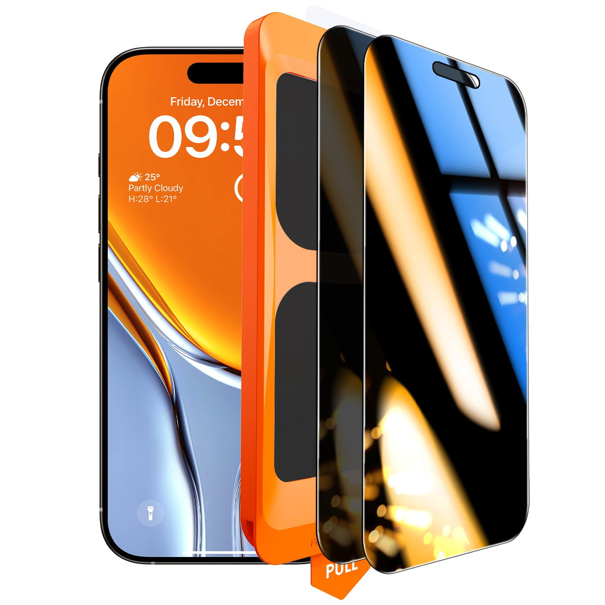 TOCOL for iPhone 17 Pro Max Screen Protector, Easy Installation Jansha Store