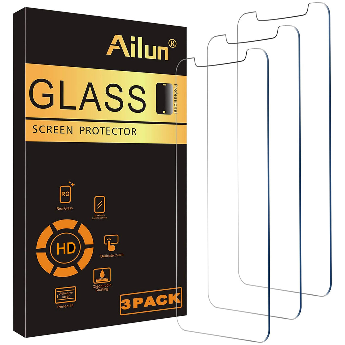 Ailun 3 Pack Screen Protector for iPhone 16 / iPhone 15 / iPhone 15 Pro Jansha Store