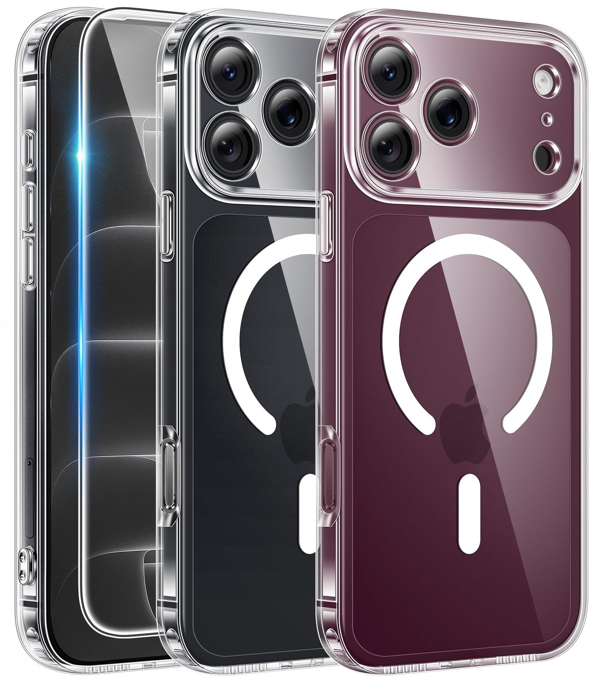 FNTCASE for iPhone 11 Case Clear Compatible with Magsafe Anti Yellowing Jansha Store